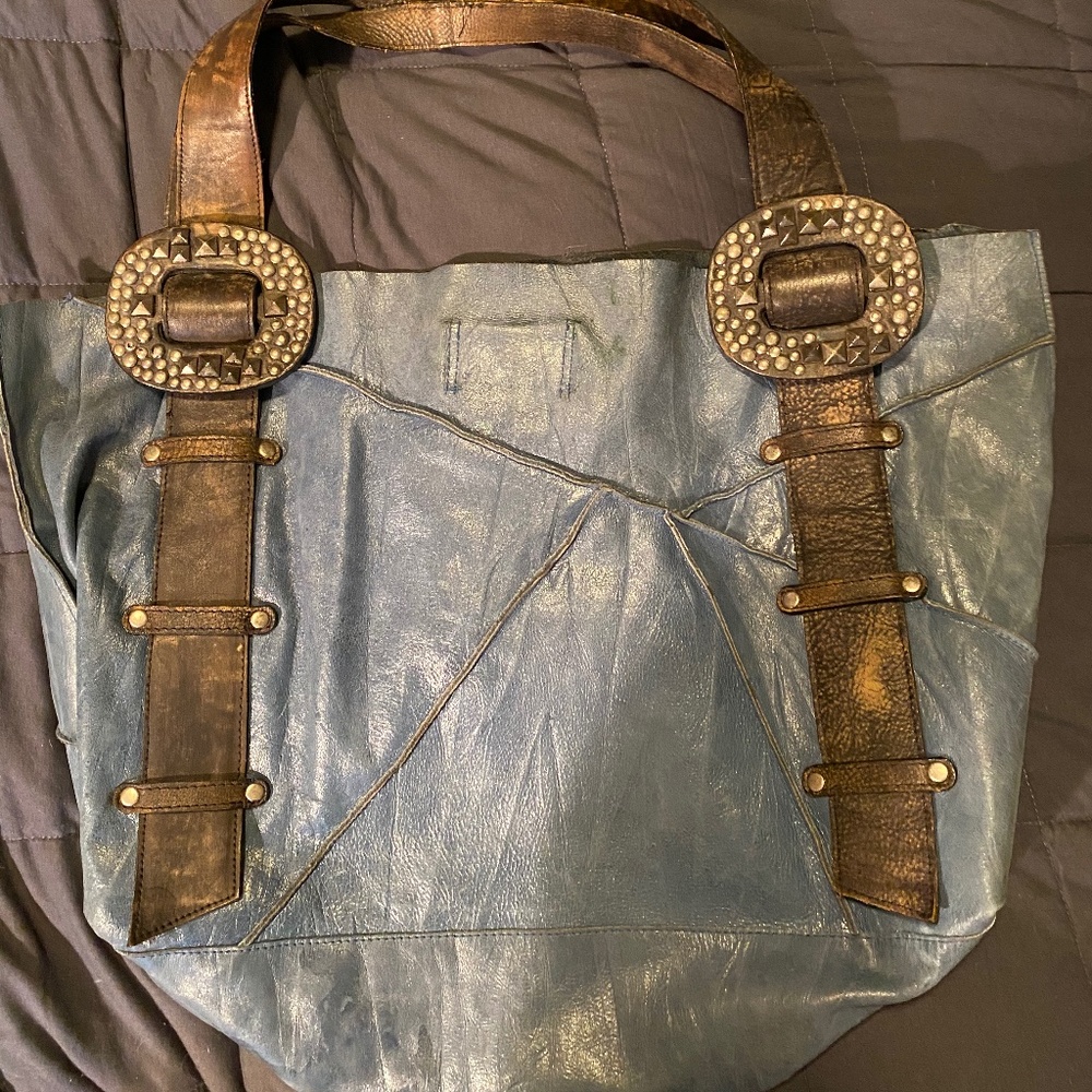 LEATHER TOTE BAG